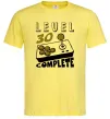 Чоловіча футболка Level 30 complete Лимонний фото