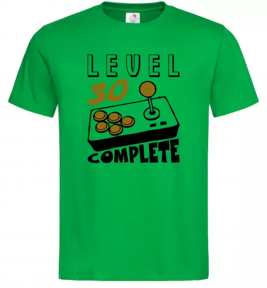 Чоловіча футболка Level 30 complete Зелений фото