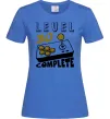 Женская футболка Level 30 complete Ярко-синий фото
