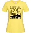 Женская футболка Level 30 complete Лимонный фото