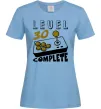 Женская футболка Level 30 complete Голубой фото