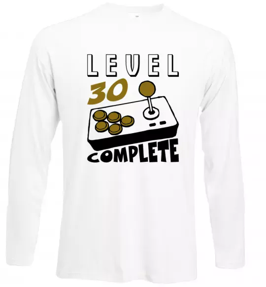 Лонгслів Level 30 complete Білий фото