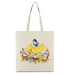 Эко-сумка Білосніжка і сім гномів Бежевый фото
