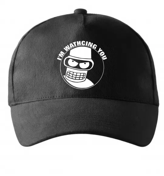 Кепка Bender i'm watching you Чорний фото