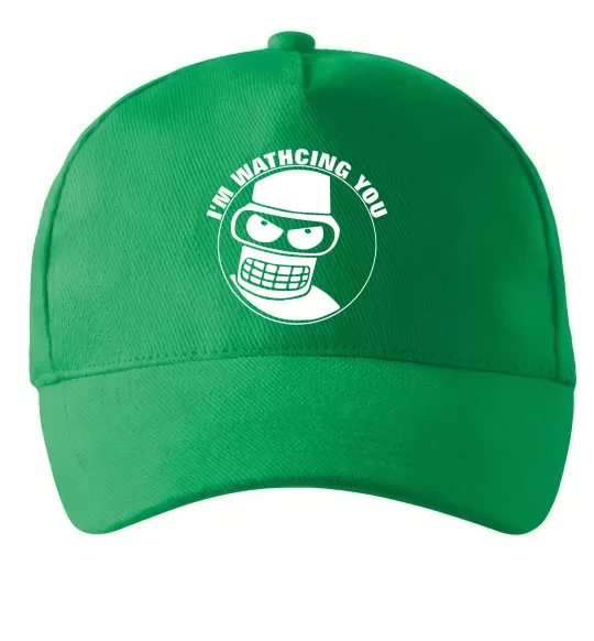 Кепка Bender i'm watching you Зелений фото