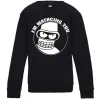 Детский Свитшот Bender i'm watching you Черный фото