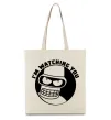 Эко-сумка Bender i'm watching you Бежевый фото