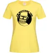 Женская футболка Bender i'm watching you Лимонный фото