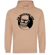 Мужская толстовка (худи) Bender i'm watching you Песочный фото