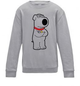 Детский Свитшот Брайан пес Детский Свитшот Брайан пес