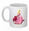 Чашка керамическая Princess Aurora Белый фото