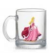 Чашка скляна Princess Aurora Прозорий фото