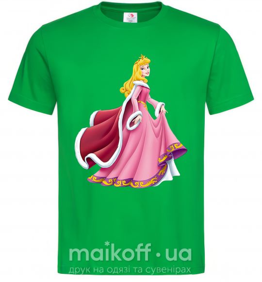 Мужская футболка Princess Aurora Зеленый фото