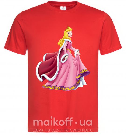 Чоловіча футболка Princess Aurora Червоний фото