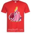 Мужская футболка Princess Aurora Красный фото