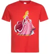 Чоловіча футболка Princess Aurora Червоний Чоловіча футболка Princess Aurora Червоний фото
