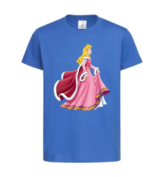 Дитяча футболка Princess Aurora Яскраво-синій фото