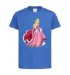 Дитяча футболка Princess Aurora Яскраво-синій фото