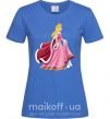 Женская футболка Princess Aurora Ярко-синий фото
