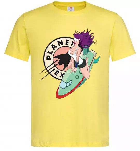 Мужская футболка Leela Лимонный фото