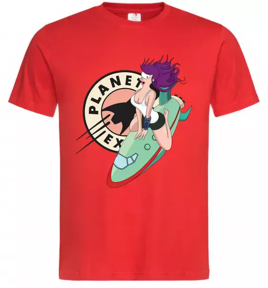 Мужская футболка Leela Красный фото