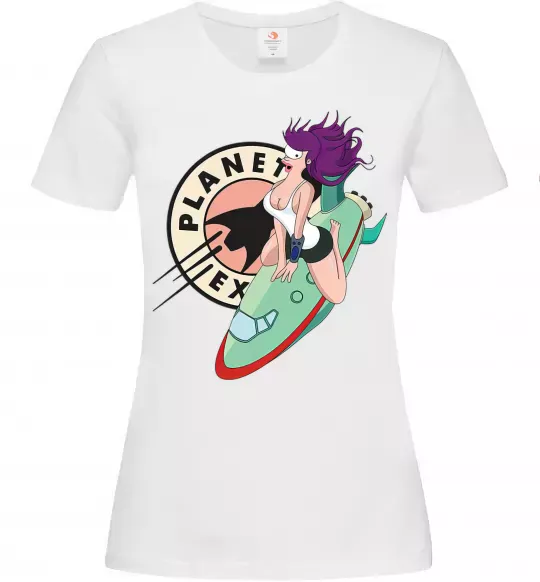 Жіноча футболка Leela Білий фото