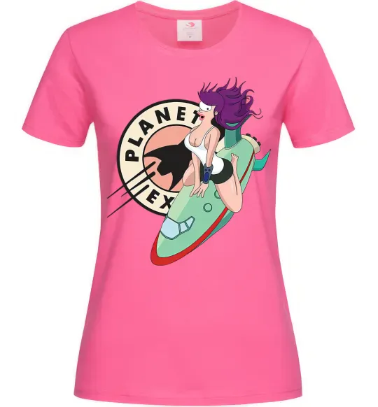 Жіноча футболка Leela Яскраво-рожевий фото
