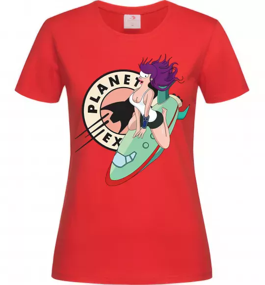 Жіноча футболка Leela Червоний фото