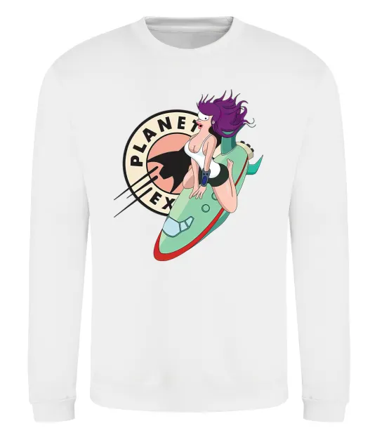 Світшот Leela Білий фото