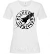 Жіноча футболка Planet express Білий фото