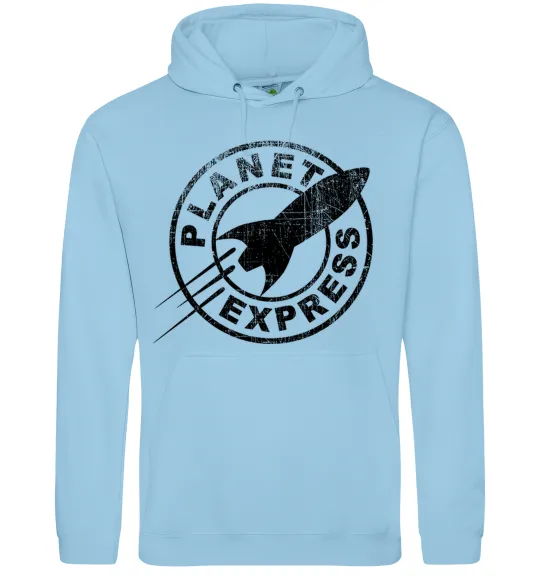 Женская толстовка (худи) Planet express Голубой фото