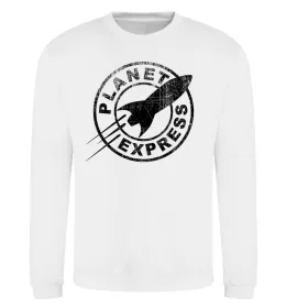 Свитшот Planet express Белый фото