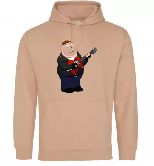 Мужская толстовка (худи) Peter Ggriffin Песочный фото