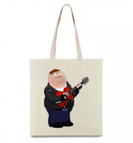 Еко-сумка Peter Ggriffin Бежевий фото