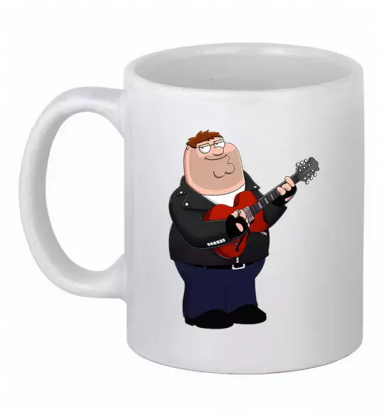 Чашка керамическая Peter Ggriffin Белый фото
