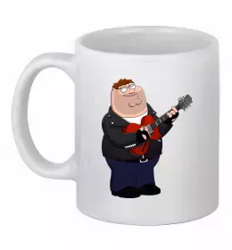 Чашка керамічна Peter Ggriffin Білий фото