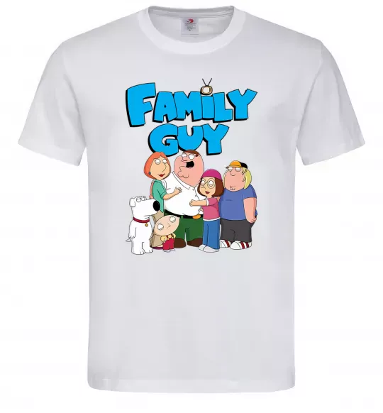 Мужская футболка Family guy Белый фото