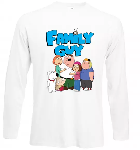 Лонгслив Family guy Белый фото