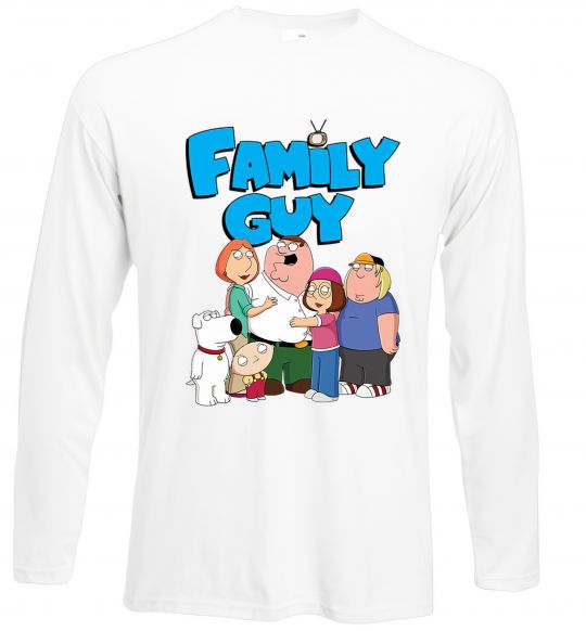 Лонгслив Family guy Белый фото