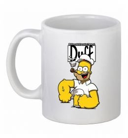 Чашка керамічна Beer makes you strong