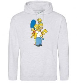 Мужская толстовка (худи) The Simpsons family Мужская толстовка (худи) The Simpsons family