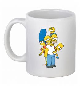 Чашка керамическая The Simpsons family