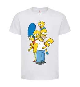 Детская футболка The Simpsons MiB Черный фото