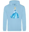 Чоловіча толстовка (худі) Cinderella in blue Блакитний фото
