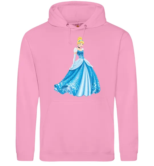 Жіноча толстовка (худі) Cinderella in blue Рожевий фото