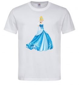 Мужская футболка Cinderella in blue