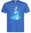 Чоловіча футболка Cinderella in blue Яскраво-синій фото