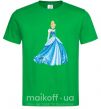 Мужская футболка Cinderella in blue Зеленый фото