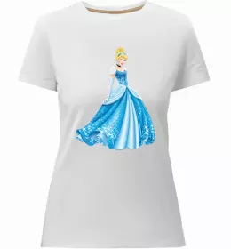 Женская премиум футболка Попелюшка з парфумами Белый фото Женская премиум футболка Попелюшка з парфумами Белый фото