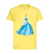 Детская футболка Cinderella in blue Лимонный фото